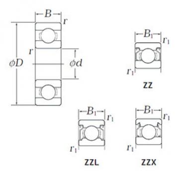 Cuscinetto OB82 ZZX KOYO