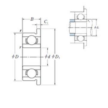 Cuscinetto F699 NSK