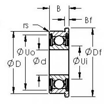 Cuscinetto SFR133ZZ AST