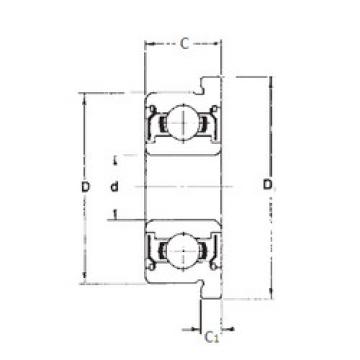 Cuscinetto FR1-4ZZ FBJ