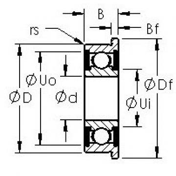 Cuscinetto F679H-2RS AST