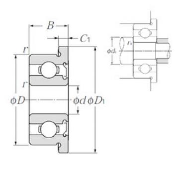 Cuscinetto FLRA166Z NTN