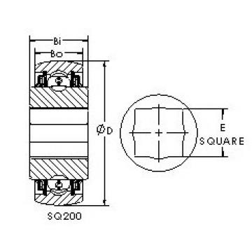 Cuscinetto GSQ208-100A AST