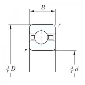 Cuscinetto KAC100 KOYO