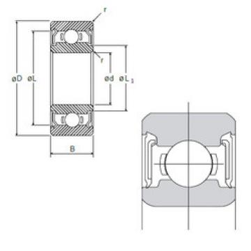 Cuscinetto L-1790DD NMB