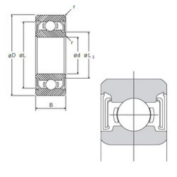 Cuscinetto RI-1438SS NMB