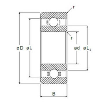 Cuscinetto L-1050 NMB