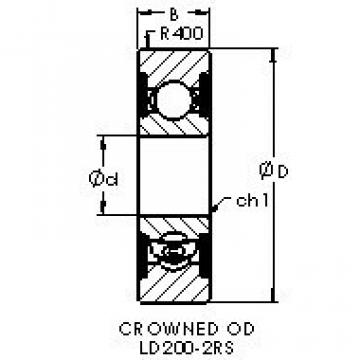 Cuscinetto LD200-2RS AST