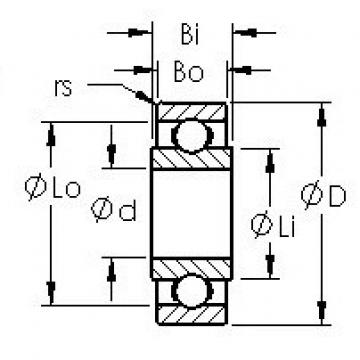 Cuscinetto SRW1-4 AST