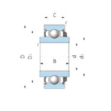 Cuscinetto SBX07A60LMLSQ1 NTN