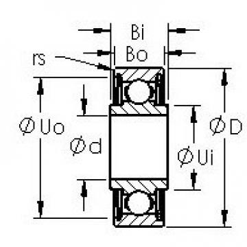 Cuscinetto SRW156ZZ AST