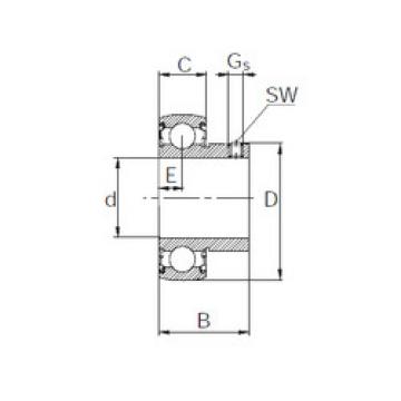 Cuscinetto UB204 KBC