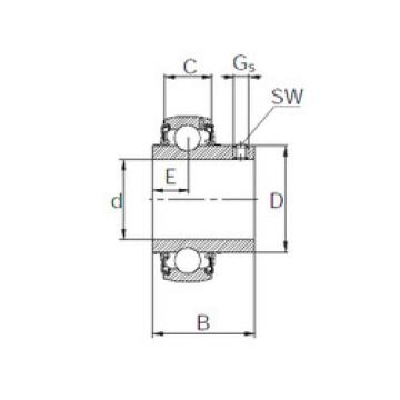 Cuscinetto UC209 KBC