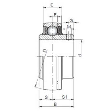 Cuscinetto UC202 ISO