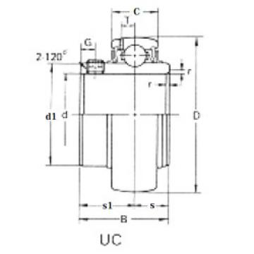 Cuscinetto UC204 CRAFT