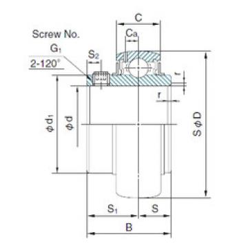 Cuscinetto UC205 NACHI