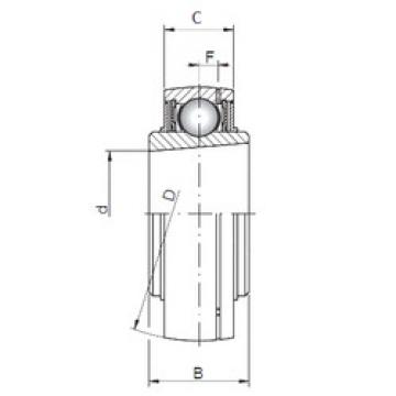 Cuscinetto UK205 ISO