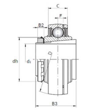 Cuscinetto UK205+H2305 CX