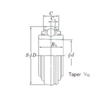 Cuscinetto UK206L3 KOYO