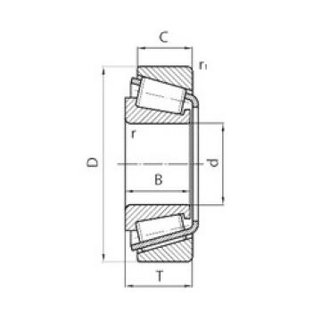 Cuscinetto NP006327/NP409741 Timken