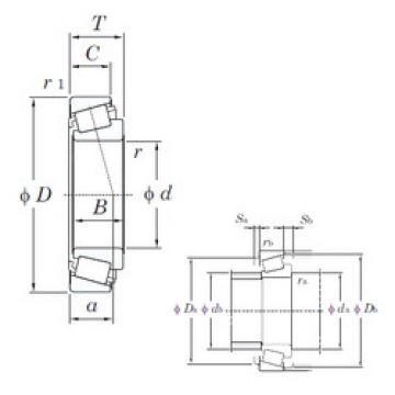 Cuscinetto LM770945/LM770910 KOYO