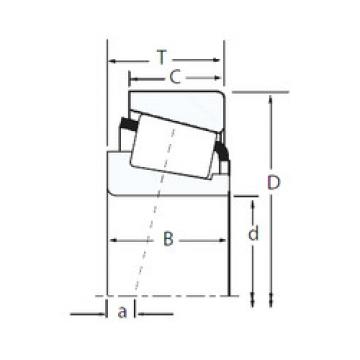 Cuscinetto JW7549/JW7510 Timken