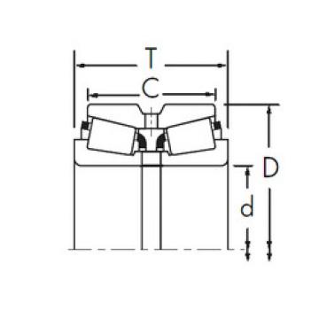 Cuscinetto HM252343/HM252315D+HM252343XA Timken