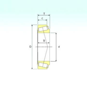 Cuscinetto LM757049/LM757010 ISB