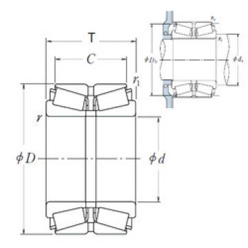 Cuscinetto HR105KBE42X+L NSK