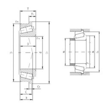 Cuscinetto K-JXC25640CB/K-JXC25640D ZVL