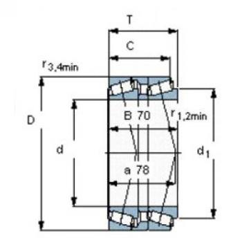 Cuscinetto T7FC 080T98/QCL7CDTC20 SKF