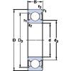 Cuscinetto W 6000-2Z SKF #1 small image