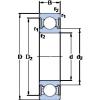 Cuscinetto W 6000-2RZ SKF