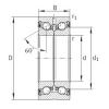 Cuscinetto ZKLN0624-2RS-PE INA