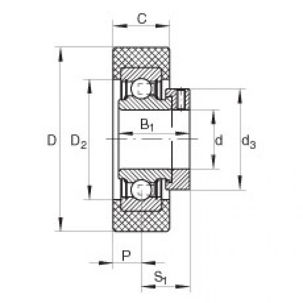 Cuscinetto RCSMB15/65-FA106 INA #1 image