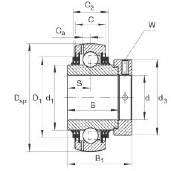 Cuscinetto GE60-KTT-B INA #1 image