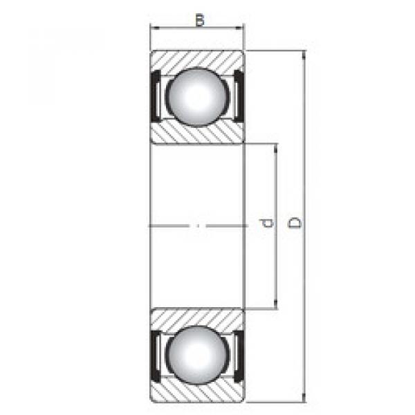 Cuscinetto 61803 ZZ CX #1 image