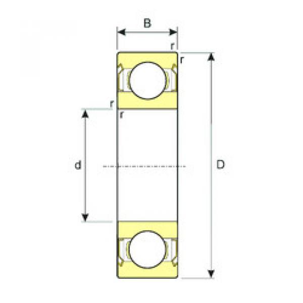 Cuscinetto SS 6201-2RS ISB #1 image