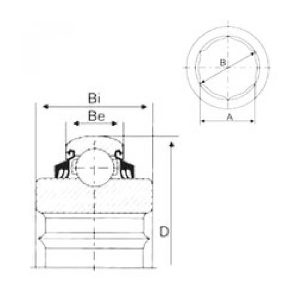 Cuscinetto G209KPPB2 CYSD #1 image