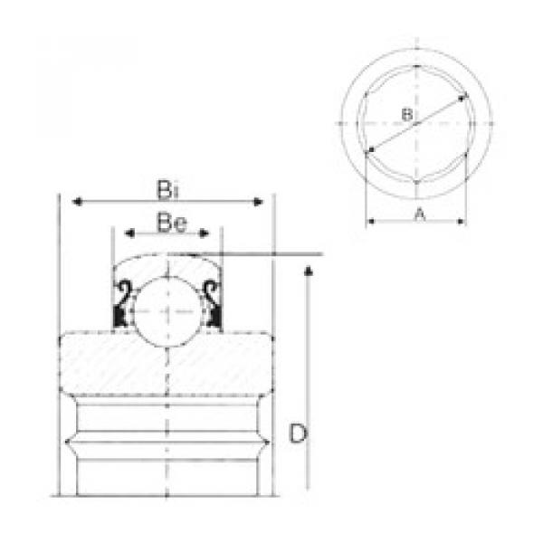 Cuscinetto W208KRRB6 CYSD #1 image