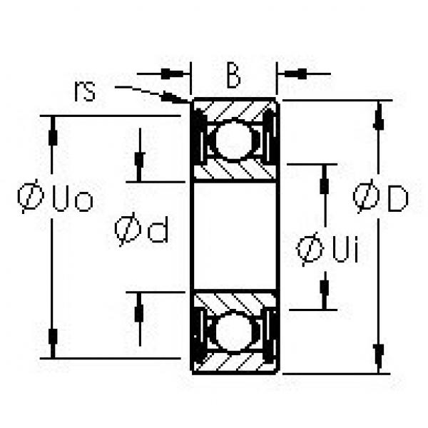 Cuscinetto SR1-4ZZ AST #1 image