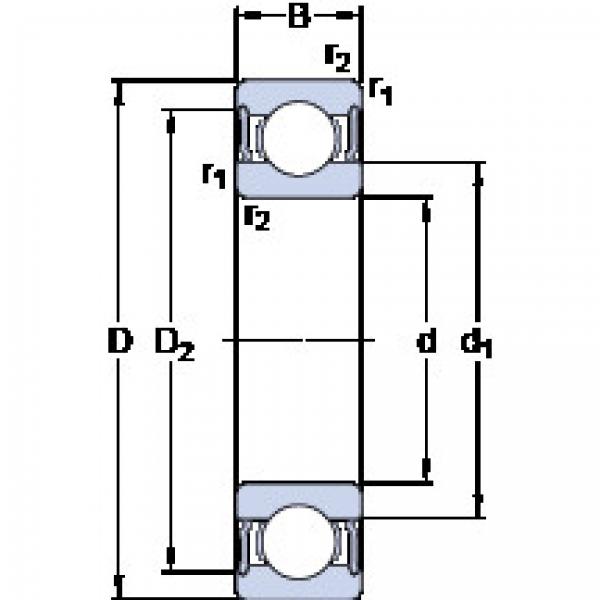 Cuscinetto RLS 5-2RS1 SKF #1 image