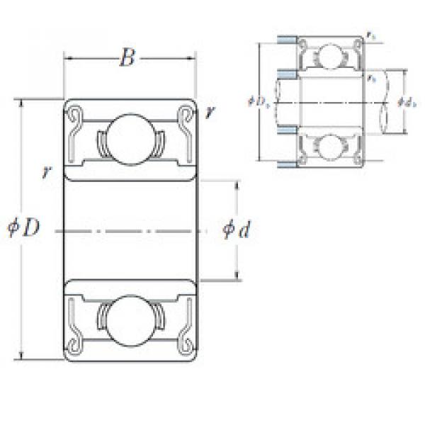 Cuscinetto MR 105 ZZ NSK #1 image