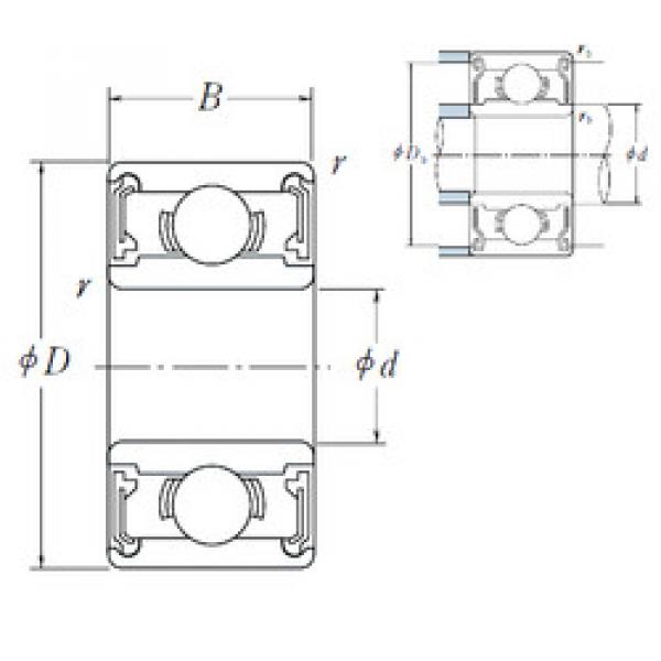 Cuscinetto MR 148 VV NSK #1 image