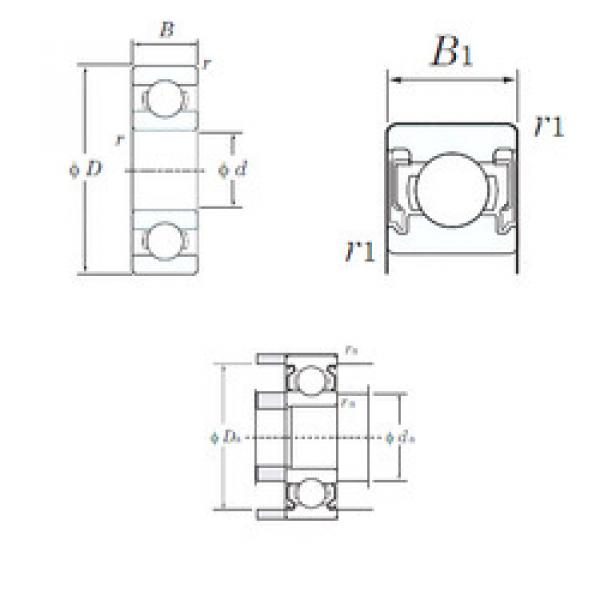 Cuscinetto W688-2RU KOYO #1 image