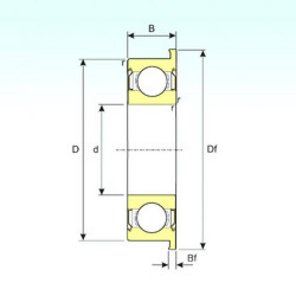 Cuscinetto F624ZZ ISB #1 image