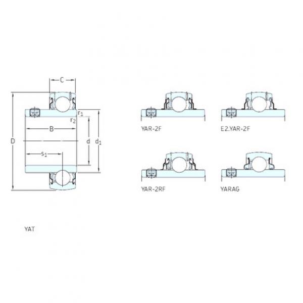 Cuscinetto YAR203-010-2F SKF #1 image