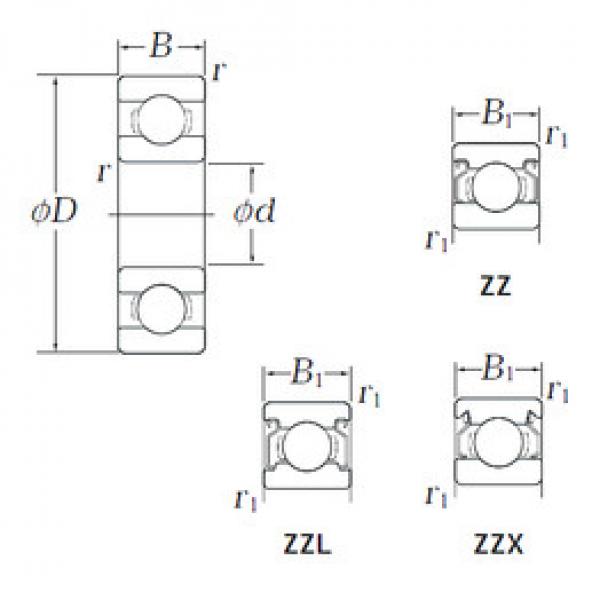 Cuscinetto OB82 ZZX KOYO #1 image