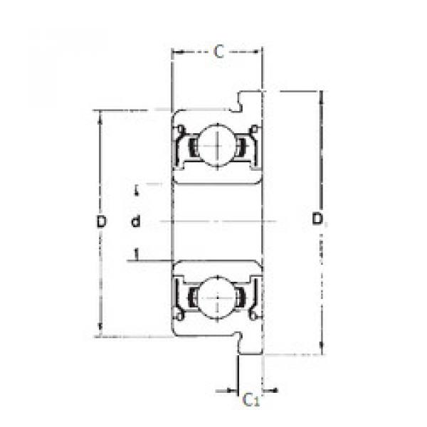 Cuscinetto F601XZZ FBJ #1 image