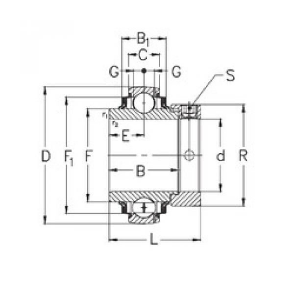 Cuscinetto GE100-KRRB NKE #1 image